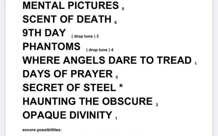 Set list for February 27, 2010 at the Ridglea Theater in Fort Worth, Texas, USA.