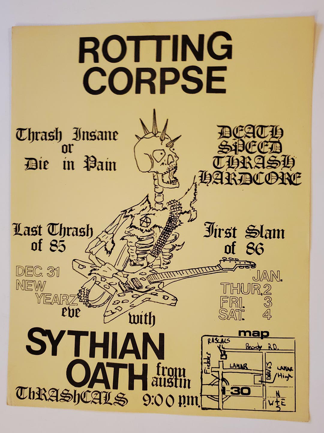 Rotting Corpse Flyer, John Perez (1985-12-31)