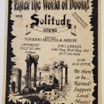 Solitude Aeturnus, Flyer, Enter the World of Doom (1991-07-20)